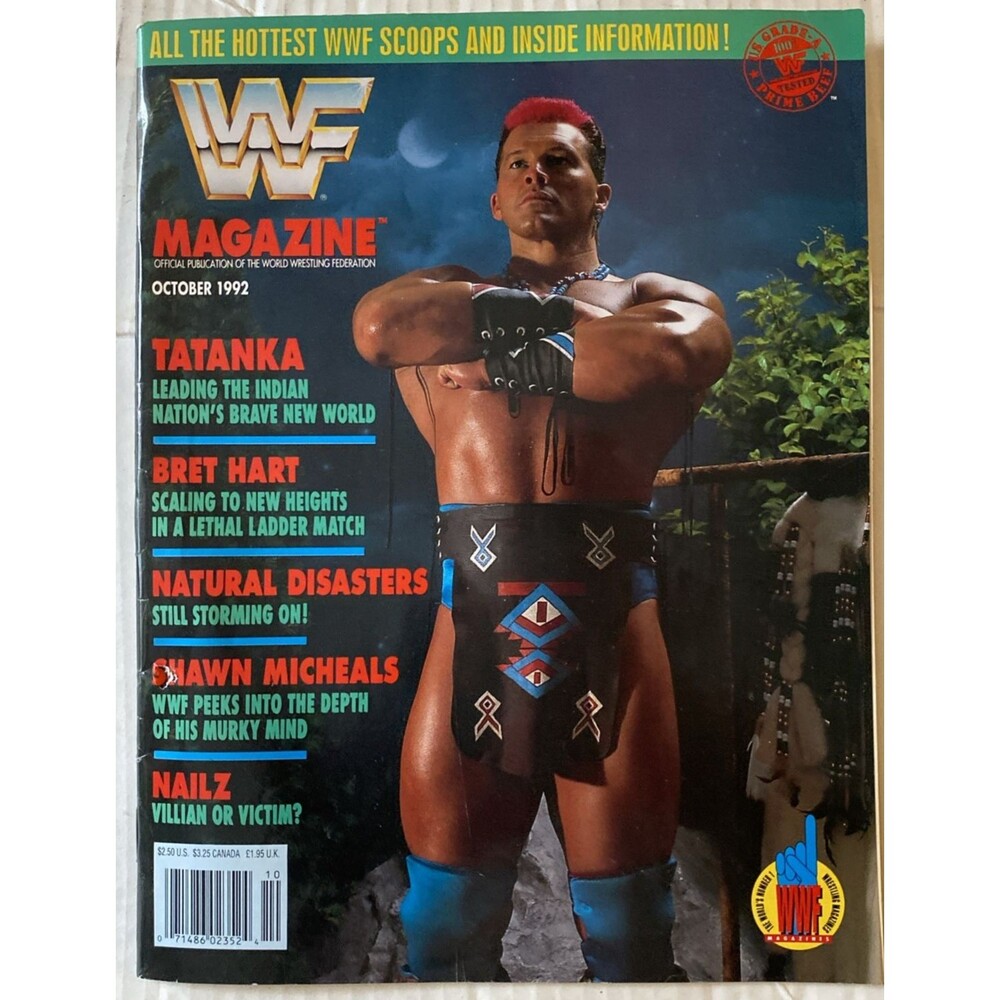 WWF Magazine May 1992 Miss Elizabeth Ric Flair Tatanka Papa Shango Shawn Michael
